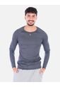 Camiseta Deportiva Hombre Manga Larga Ajuste Fit de Arequipe