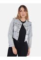 Chaqueta Jean Azul Claro Mujer de Arequipe