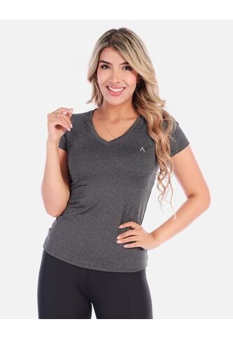 Camiseta Deportiva Mujer Con Cuello En V Arequipe