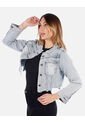 Chaqueta Jean Azul Claro Mujer de Arequipe
