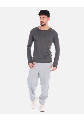 Camiseta Deportiva Hombre Manga Larga Ajuste Fit