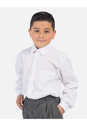 CAMISA MANGA LARGA COLEGIAL Arequipe