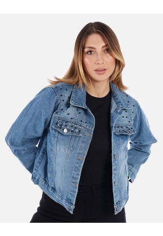 Chaqueta Jean Azul Mujer Arequipe