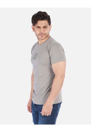 Camiseta Básica Estampada Hombre