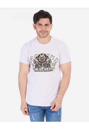 Camiseta Estampada Urbana Hombre