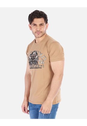 Camiseta Estampada Urbana Hombre