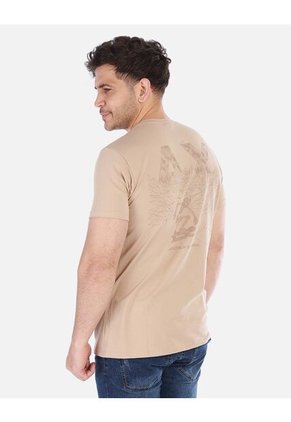 Camiseta Básica Estampada Hombre