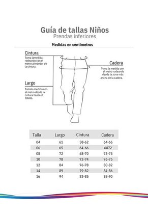 Jean Infantil Cómodo Y Resistente Para Uso Diario