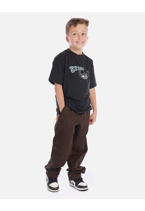 Pantalón Para Niño Con Ajuste Deportivo Y Bolsillos útiles