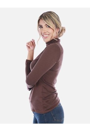 Blusa Mujer Manga Larga Básic