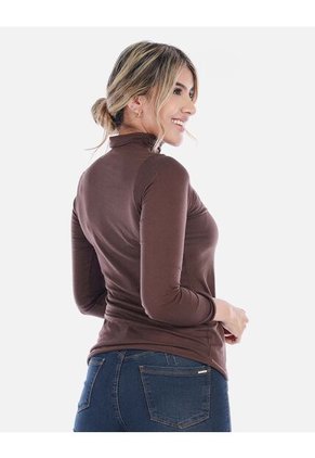 Blusa Mujer Manga Larga Básic