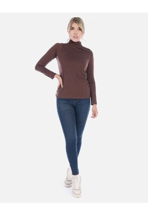 Blusa Mujer Manga Larga Básic