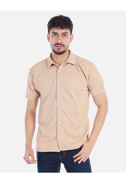 Camisa Manga Corta Para Hombre Moderna