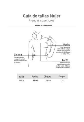 Blusa Para Mujer Con Diseño Ajustable | Arequipe