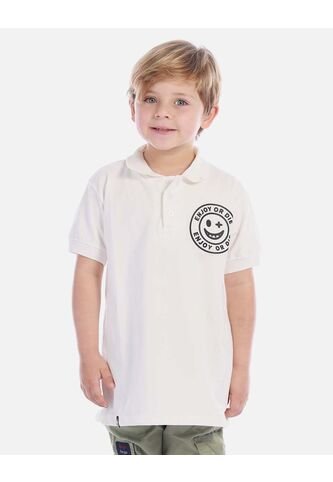Camiseta Tipo Polo Infantil Arequipe