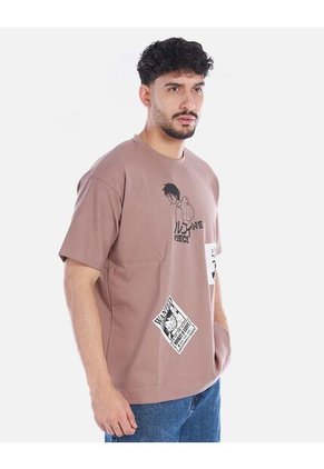 Camiseta Estampada Para Hombre Estilo Urbano