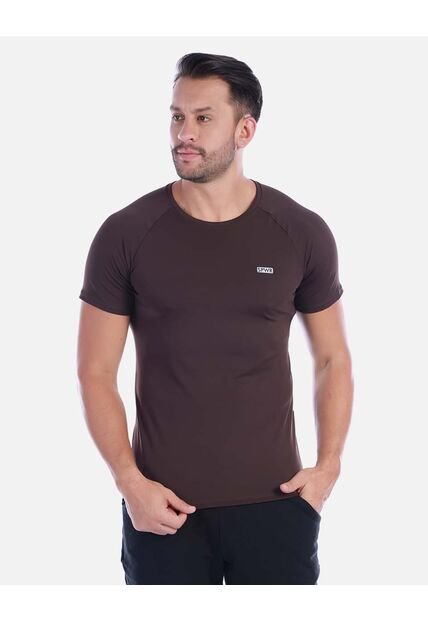 Camiseta Deportiva Licrada Hombre Unicolor