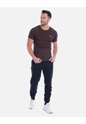 Camiseta Deportiva Licrada Hombre Unicolor
