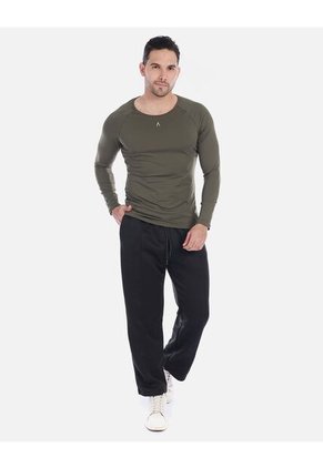 Camibuso Licrado Hombre Unicolor