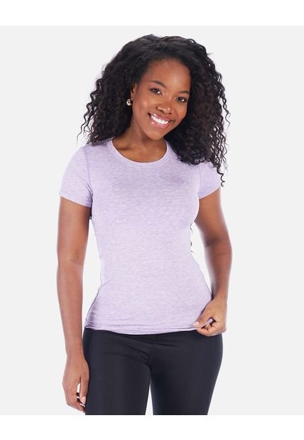 Camiseta Deportiva Para Mujer Cuello Redondo