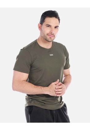 Camiseta Básica Hombre Verde