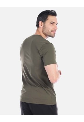 Camiseta Básica Hombre Verde