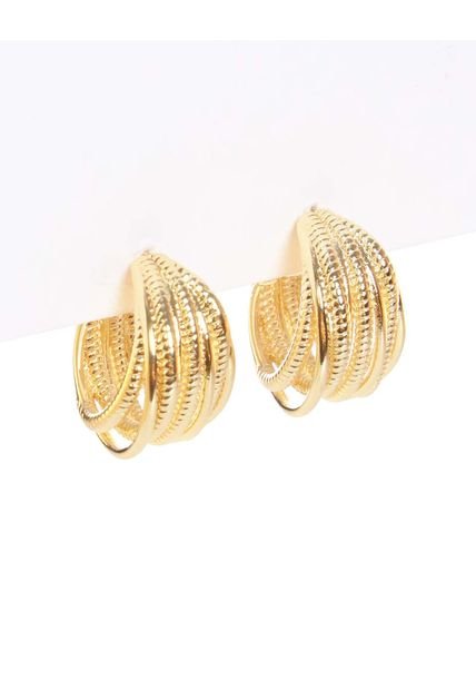 Aretes Dos Aros Lisos