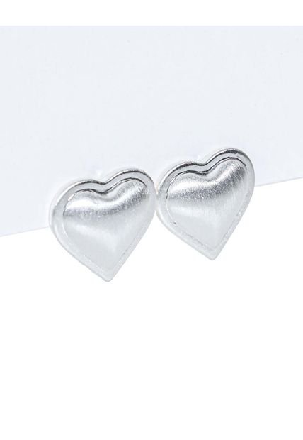 Aretes Corazón Perlado