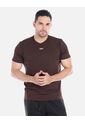Camiseta Básica Hombre Café de Arequipe