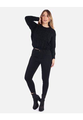 Suéter Tejido Manga Larga Mujer