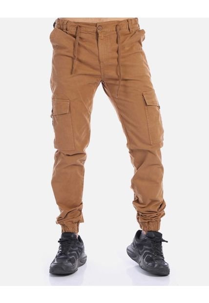 Pantalón Cargo Tipo Jogger Para Hombre
