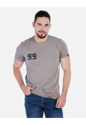 Camiseta De Hombre Con Diseño Relajado SKU : 01037001-C1-S-VOV