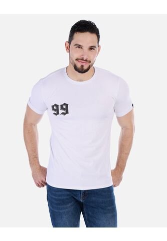 Camiseta De Hombre Con Diseño Relajado SKU : 01037001-C1-S-VOV Arequipe