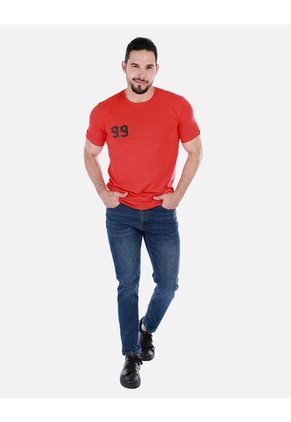 Camiseta De Hombre Con Diseño Relajado SKU : 01037001-C1-S-VOV