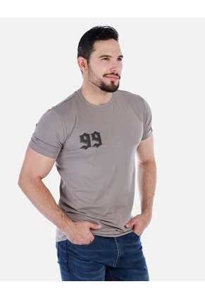 Camiseta De Hombre Con Diseño Relajado SKU : 01037001-C1-S-VOV
