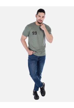 Camiseta De Hombre Con Diseño Relajado SKU : 01037001-C1-S-VOV
