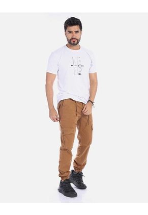 Pantalón Cargo Tipo Jogger Para Hombre