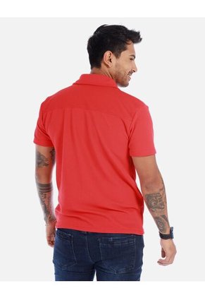 Camisa Tipo Polo Con Botones Para Hombre