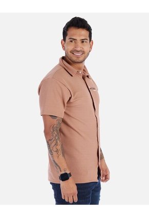 Camisa Tipo Polo Con Botones Para Hombre