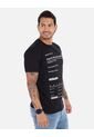Camiseta Para Hombre Estampado Cuello Redondo de Arequipe