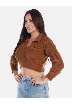 Buzo Tipo Polo Mujer