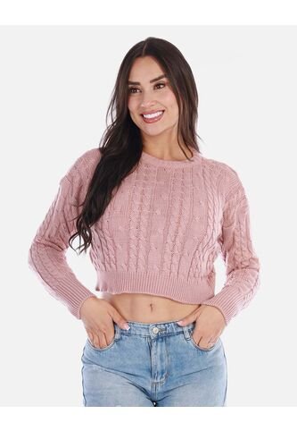 Buzo Tejido Mujer Estilo Básico Arequipe