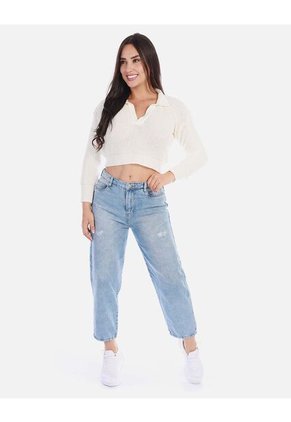 Buzo Tipo Polo Mujer