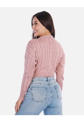 Buzo Tejido Mujer Estilo Básico