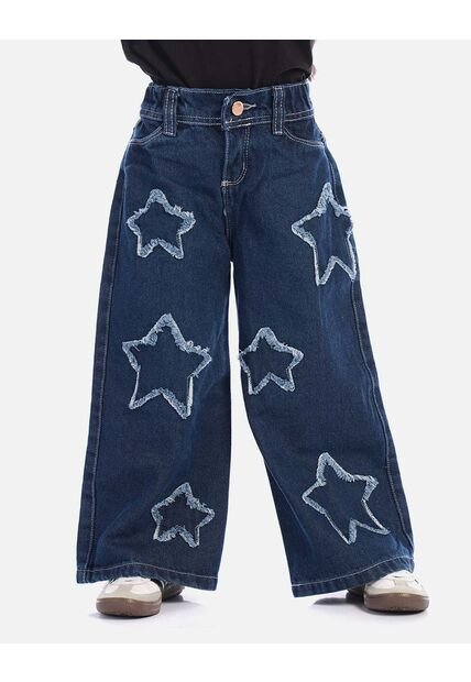 Jean Estrellas Para Niña Con Estilo Divertido