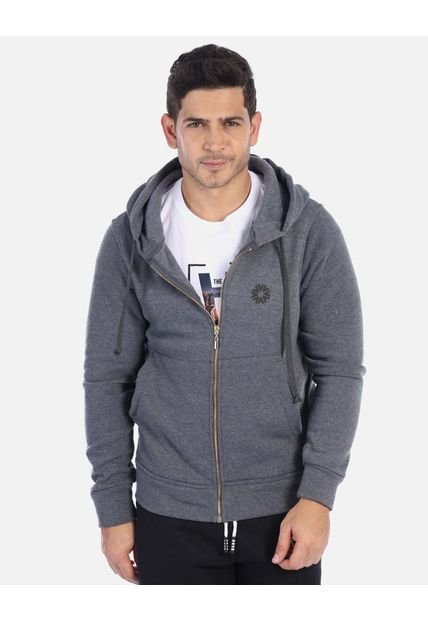 Chaqueta Hombre Con Capota Y Cremallera