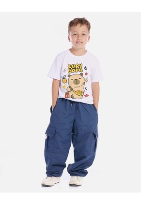 Jogger Cargo Infantil Resistente Y Cómodo Para Diario