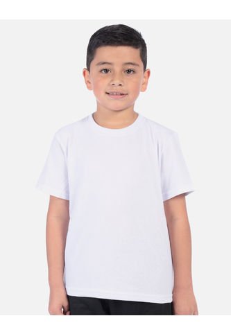 Pack X 2 Camiseta Básica Blanca Colegial Unisex Arequipe