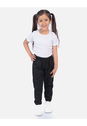 Pack X 3 Camiseta Acanalada Cuello Redondo Colegial Unisex