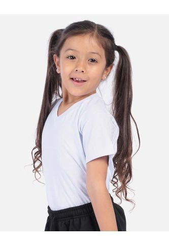 Pack X 2 Camiseta Básica Cuello V Colegial Unisex Arequipe